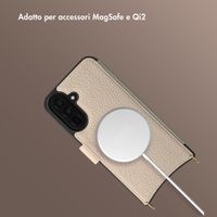 Selencia Cover Riva con MagSafe e cordino Samsung Galaxy A37 (5G) - Beige