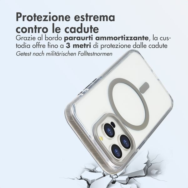 imoshion Cover Combat MagSafe Apple iPhone 15 Pro - Grigio