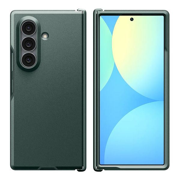 Spigen Cover posteriore Tough Armor Pro MagFit Samsung Galaxy Z Fold 8 Ultra - Abyss Green