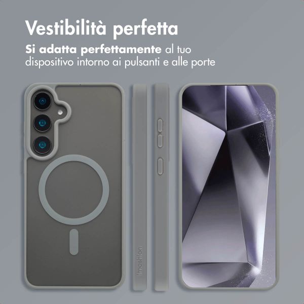imoshion Cover posteriore Color Guard con MagSafe Samsung Galaxy S24 Plus - Grigio