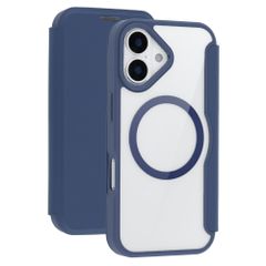 imoshion Bookcase trasparente con MagSafe Apple iPhone 17 - Blu