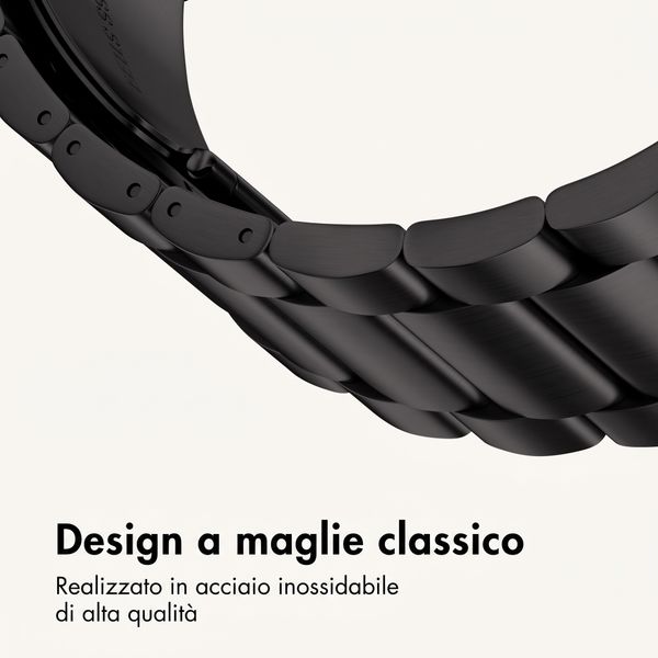 imoshion Cinturino in acciaio Apple Watch | 44/45/46/49 mm - Nero