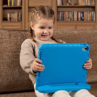 imoshion Cover Antishoc Speciale Bambini con Manico iPad 10.2 (2019 / 2020 / 2021) - Blu