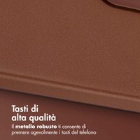 Accezz Cover in Pelle con MagSafe Samsung Galaxy A36 / A56 - Sienna Brown