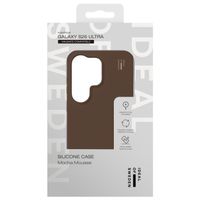 iDeal of Sweden Cover in silicone con MagSafe Samsung Galaxy S26 Ultra - Mocha Mousse