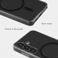 Accezz Lite custodia posteriore con MagSafe Samsung Galaxy S25 - Smokey Clear