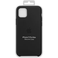 Apple Cover in Silicone Apple iPhone 11 Pro Max - Nero