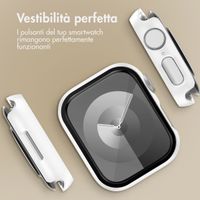 imoshion Cover rigida integrale Apple Watch 7 / 8 / 9 - 45 mm - Bianco