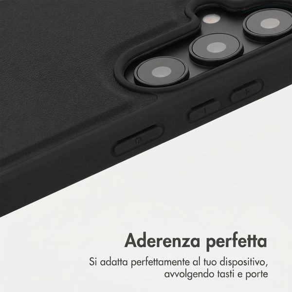 Accezz Backcover Edge con MagSafe Samsung Galaxy S25 - Nero