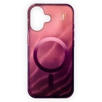 iDeal of Sweden Cover Trasparente con MagSafe Apple iPhone 16 - Cherry Lacquer