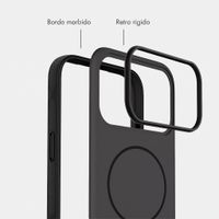 imoshion Cover posteriore Color con Thin MagSafe Ring Apple iPhone 17 Pro Max - Nero