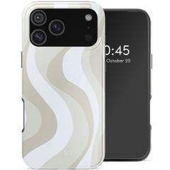 Selencia Cover posteriore Vivid con MagSafe Apple iPhone 18 Pro Max / 17 Pro Max - Desert Waves Beige