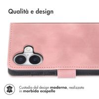 imoshion Cover a libro con Cordino Apple iPhone 17 - Rosa