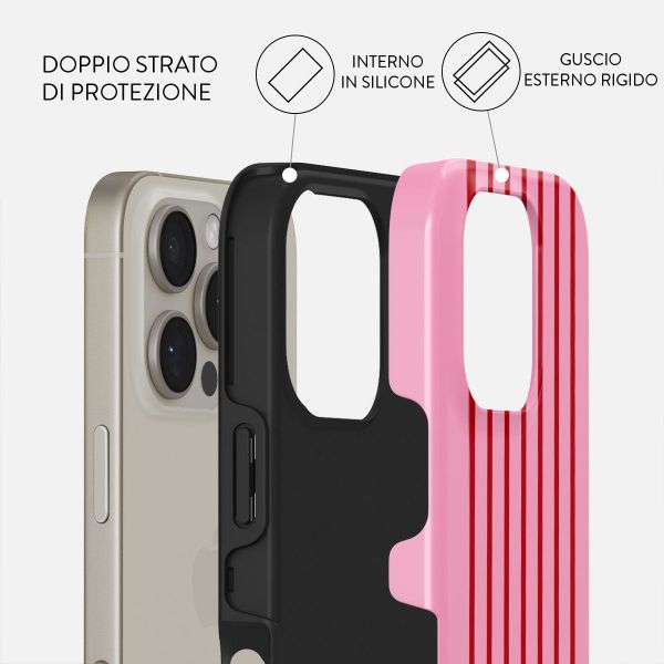 Burga Cover Posteriore Resistente con MagSafe Apple iPhone 16 Pro - Favorite Bikini