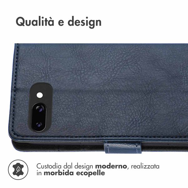 imoshion Cover a libro di Lusso Google Pixel 9A - Blu scuro