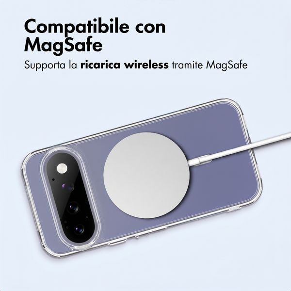imoshion Cover posteriore protettiva con MagSafe Google Pixel 11 Pro - Trasparente