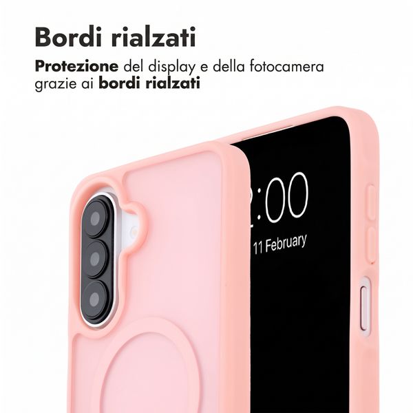 imoshion Cover posteriore Color Guard con MagSafe Samsung Galaxy A27 (5G) - Rosa chiaro