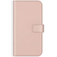Selencia Cover a libro in vera pelle Apple iPhone 12 Mini - Dusty Pink
