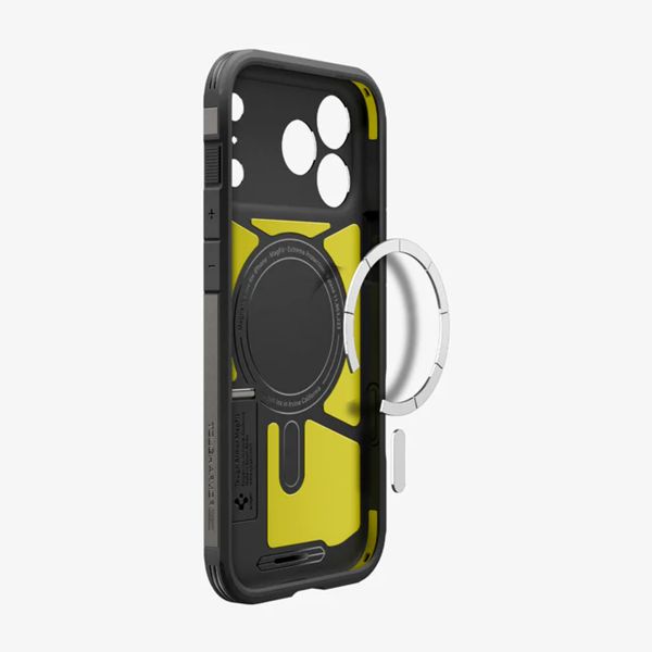 Spigen Cover Posteriore Corazzata Tough con MagSafe Apple iPhone 17 Pro - Gunmetal