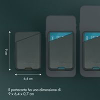 Accezz Portacarte in pelle - Compatibile con MagSafe e Qi2 - Cedar Green