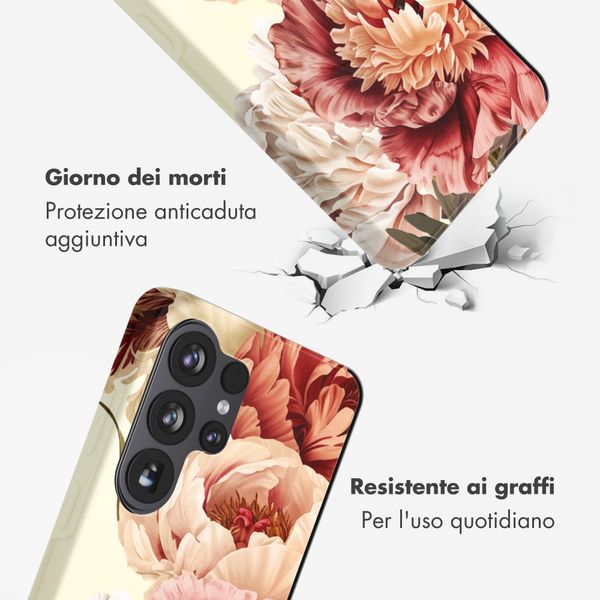Selencia Cover Posteriore Vivid Samsung Galaxy S26 Ultra - Vintage Peony
