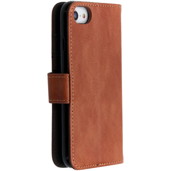 imoshion Cover a libro di Lusso Apple iPhone SE (2022 / 2020) / 8 / 7 / 6(s) - Marrone