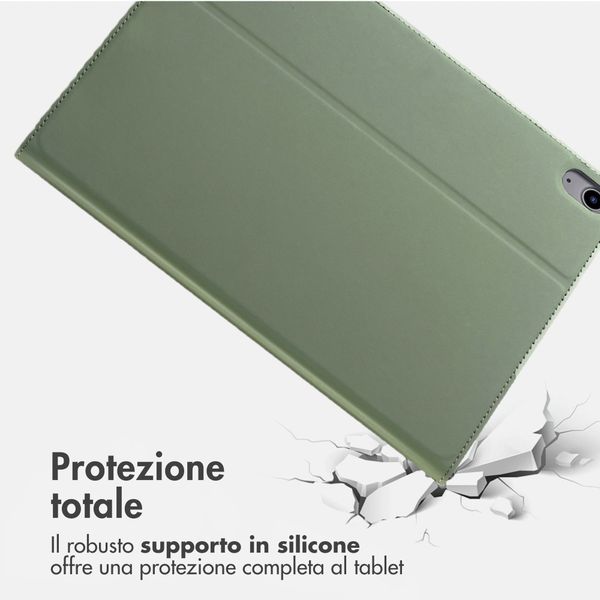 Accezz Cover Tablet Classica Apple iPad 11 (2025) 11 pollici A16 / iPad 10 (2022) 10.9 pollici - Verde