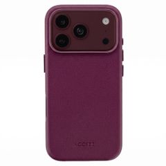 Accezz Cover in Pelle con MagSafe Apple iPhone 18 Pro / 17 Pro - Heath Purple