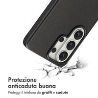Accezz Cover in Pelle con MagSafe Samsung Galaxy S26 Ultra - Onyx Black