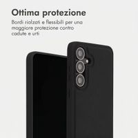 Accezz Backcover Edge con MagSafe Samsung Galaxy S25 FE - Nero