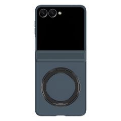Accezz Color Backcover con MagSafe e supporto ad anello Samsung Galaxy Z Flip 8 - Blu scuro