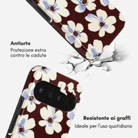 Selencia Cover posteriore Vivid con MagSafe Google Pixel 11 Pro - Choco Flower Pop