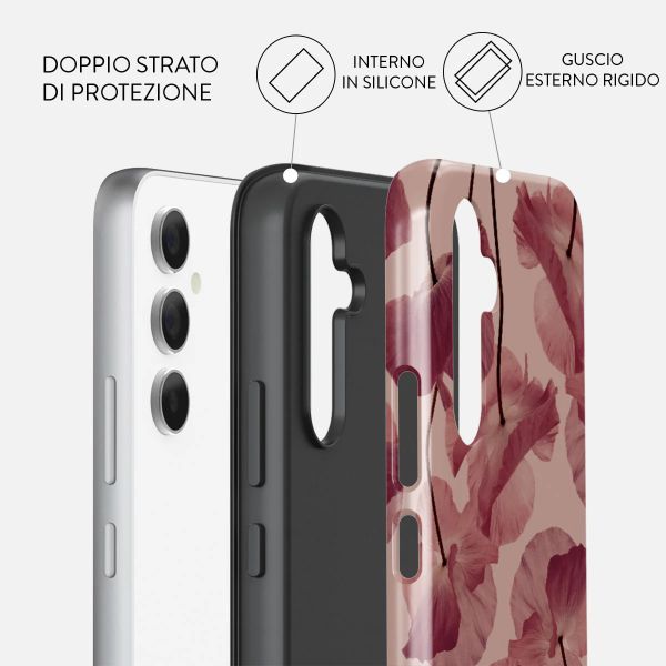 Burga Cover Posteriore Resistente Samsung Galaxy A55 - Tender Kiss