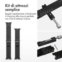 imoshion Cinturino in acciaio Apple Watch | 38/40/41/42 mm - Nero