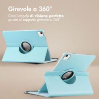 imoshion Cover Girevole a 360° Apple iPad Air 13 pollici (2026) M4 / (2025) M3 / (2024) M2 - Azzurro