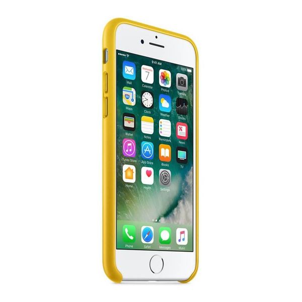 Apple Cover in Pelle iPhone SE (2022 / 2020) / 8 / 7 - Sunflower