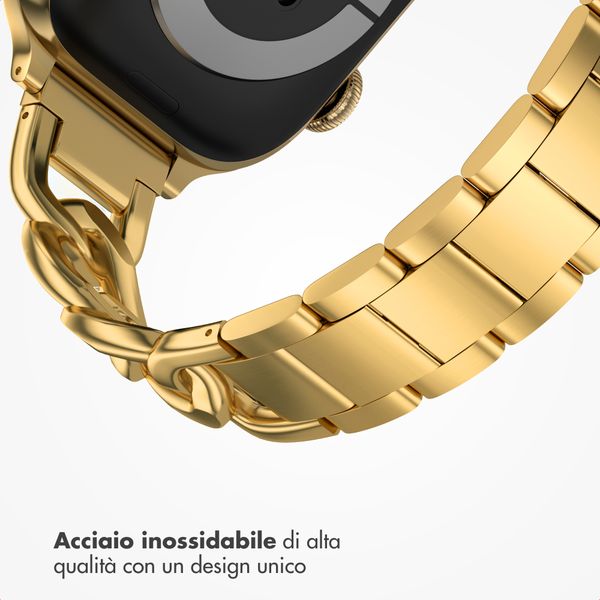 Selencia Cinturino Chain Apple Watch | 38/40/41/42 mm - Oro