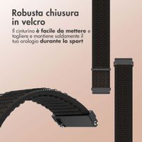 imoshion Cinturino in nylon  - Attacco universale 20 mm - Nero