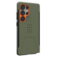 UAG Cover Posteriore Civilian con MagSafe Samsung Galaxy S25 Ultra - Drab Orange