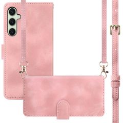 imoshion Cover a libro con Cordino Samsung Galaxy S25 / S24 - Rosa