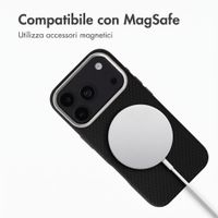 Accezz Cover Mesh con MagSafe Apple iPhone 17 Pro Max - Nero