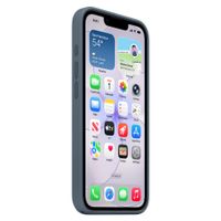 Apple Cover in silicone con MagSafe Apple iPhone 17e - Anchor Blue
