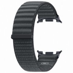 Samsung Cinturino in tessuto originale Samsung Galaxy Watch 9 (40/44mm) / Watch 8 (40/44mm) / Classic (46mm) - Taglia M/L - Nero