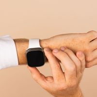 imoshion Cinturino in silicone⁺ Apple Watch | 44/45/46/49 mm - Taglia M/L - Bianco