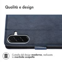 imoshion Cover a libro di Lusso Samsung Galaxy A57 (5G) - Blu scuro
