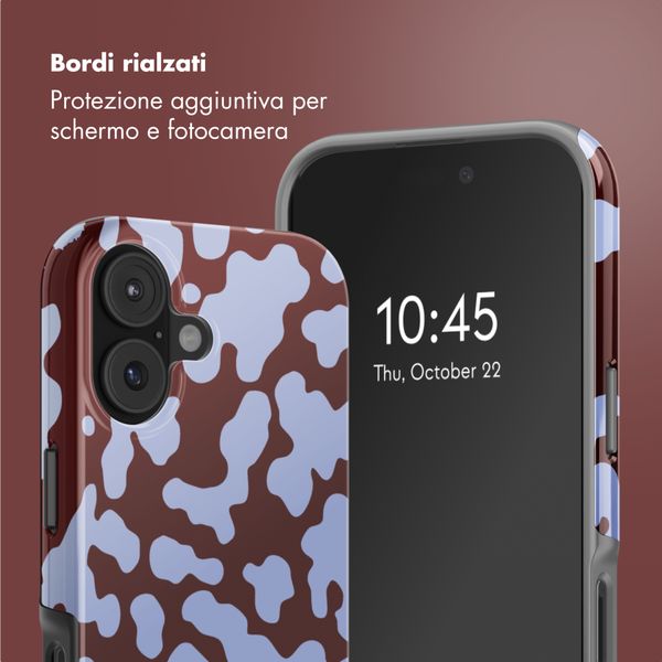 Selencia Cover posteriore Vivid con MagSafe Apple iPhone 17 - Moo'd Lavender Glow
