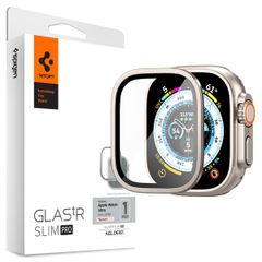 Spigen Glas.tR Slim Pro pellicola protettiva Apple Watch Ultra 1 / 2 - 49 mm - Titanium