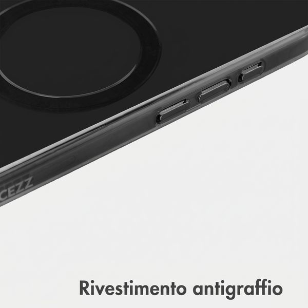 Accezz Lite custodia posteriore con MagSafe Apple iPhone 16 - Smokey Clear