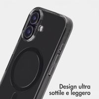 Accezz Lite custodia posteriore con MagSafe Apple iPhone 17 - Smokey Clear