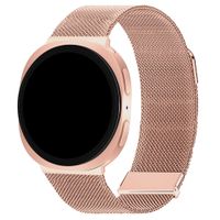 imoshion Cinturino milanese magnetico Samsung Galaxy Watch 9 (40/44mm) / Watch 8 (40/44mm) / Classic (46mm) - Rose Gold